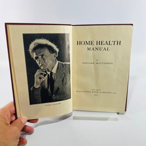Home Health Manual Bernarr Macfadden 1930 Hardcover