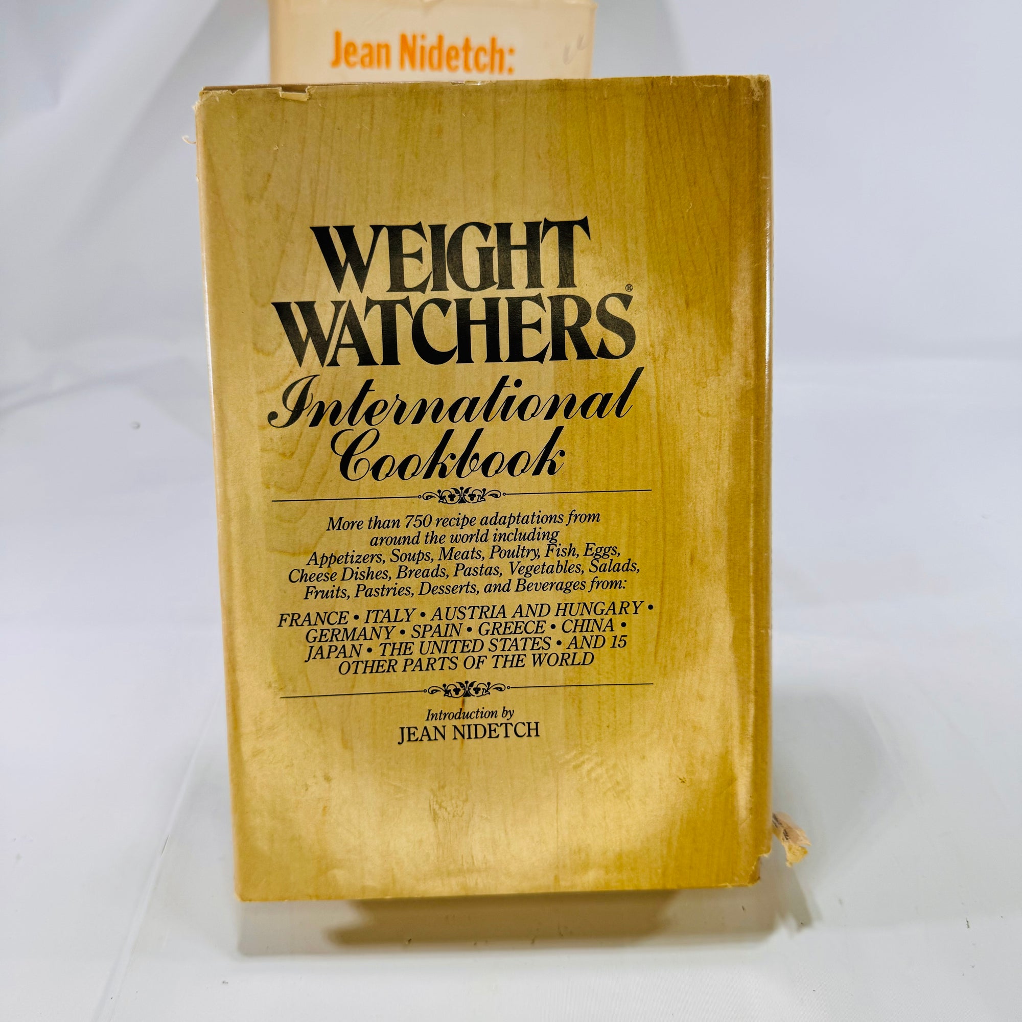 Vintage Weight Watchers Books: Cookbook 1966 & International Cookbook 1977 by Jean Nidetch