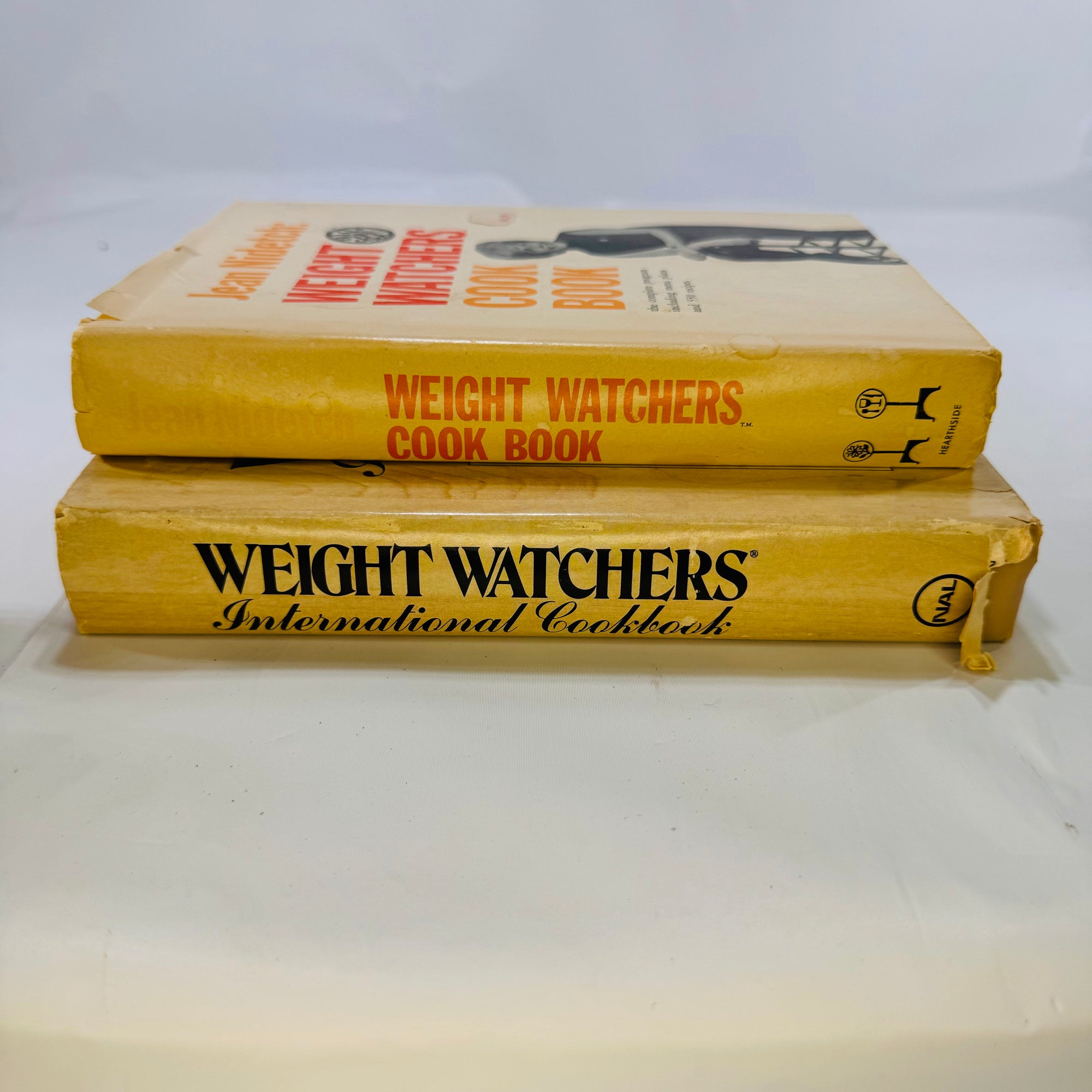 Vintage Weight Watchers Books: Cookbook 1966 & International Cookbook 1977 by Jean Nidetch