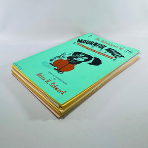 The Adventures of Mournful Mouse Books 1 to 9 by Helen H. Schmock 1963 Michigan Softcover Lot