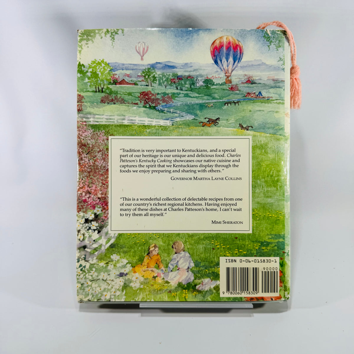 Charles Pattison’s Kentucky Cooking (First Edition, 1988) — Charles Pattison with Craig Emerson — Illustrated by Shirley Felts Southern / Kentucky Cuisine Cookbook
