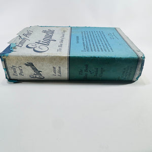 Etiquette: The Blue Book of Social Usage by Emily Post 1947 Hardcover