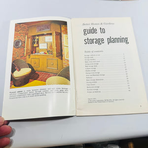 Better Homes and Gardens Guide to Storage and Bookshelves 1971 Pamphlet Lot
