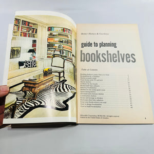 Better Homes and Gardens Guide to Storage and Bookshelves 1971 Pamphlet Lot