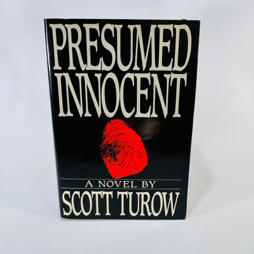 Presumed Innocent — Scott Turow (1987) Hardcover w/ Dust Jacket, 372 Pages