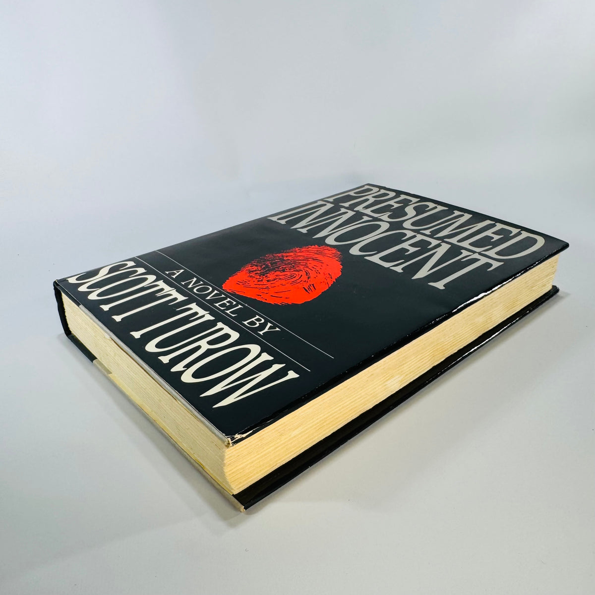 Presumed Innocent — Scott Turow (1987) Hardcover w/ Dust Jacket, 372 Pages