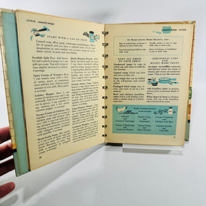 Betty Crocker's Good and Easy Cook Book 1954 First Edition Third Printing Spiral Hardcover