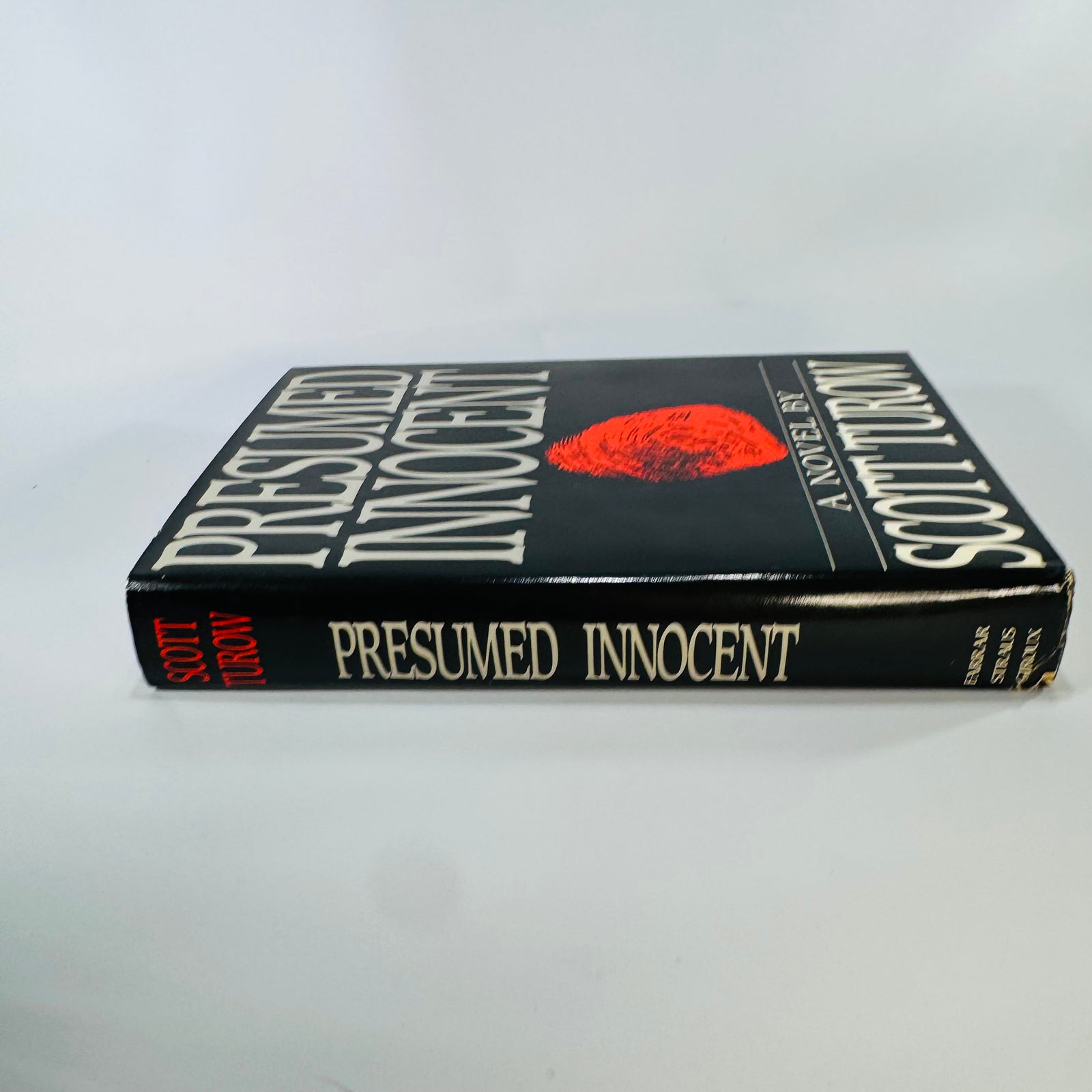Presumed Innocent — Scott Turow (1987) Hardcover w/ Dust Jacket, 372 Pages