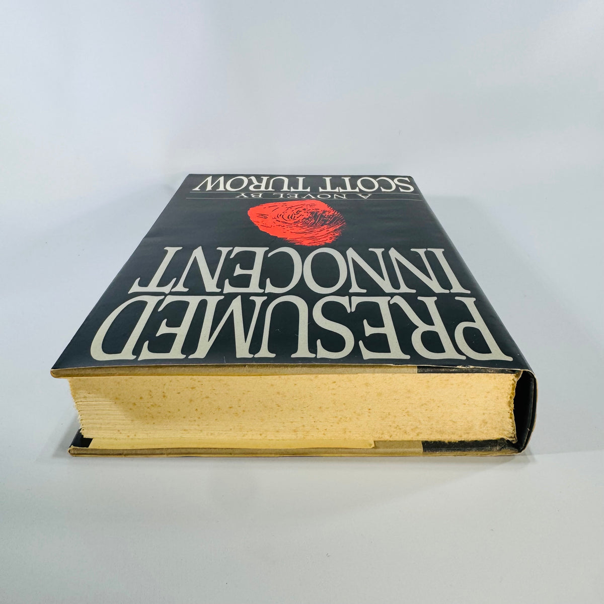 Presumed Innocent — Scott Turow (1987) Hardcover w/ Dust Jacket, 372 Pages