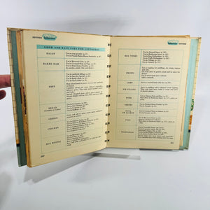 Betty Crocker's Good and Easy Cook Book 1954 First Edition Third Printing Spiral Hardcover
