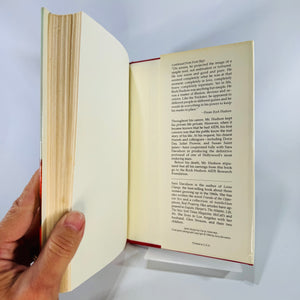 Rock Hudson: His Story — Rock Hudson & Sara Davidson (1986) Hardcover w/ Dust Jacket | Book Club Edition