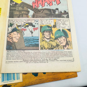 War #24 #37 #38 Charlton Comics 1980 to 1983 Bronze Age Comic Book Lot of 3
