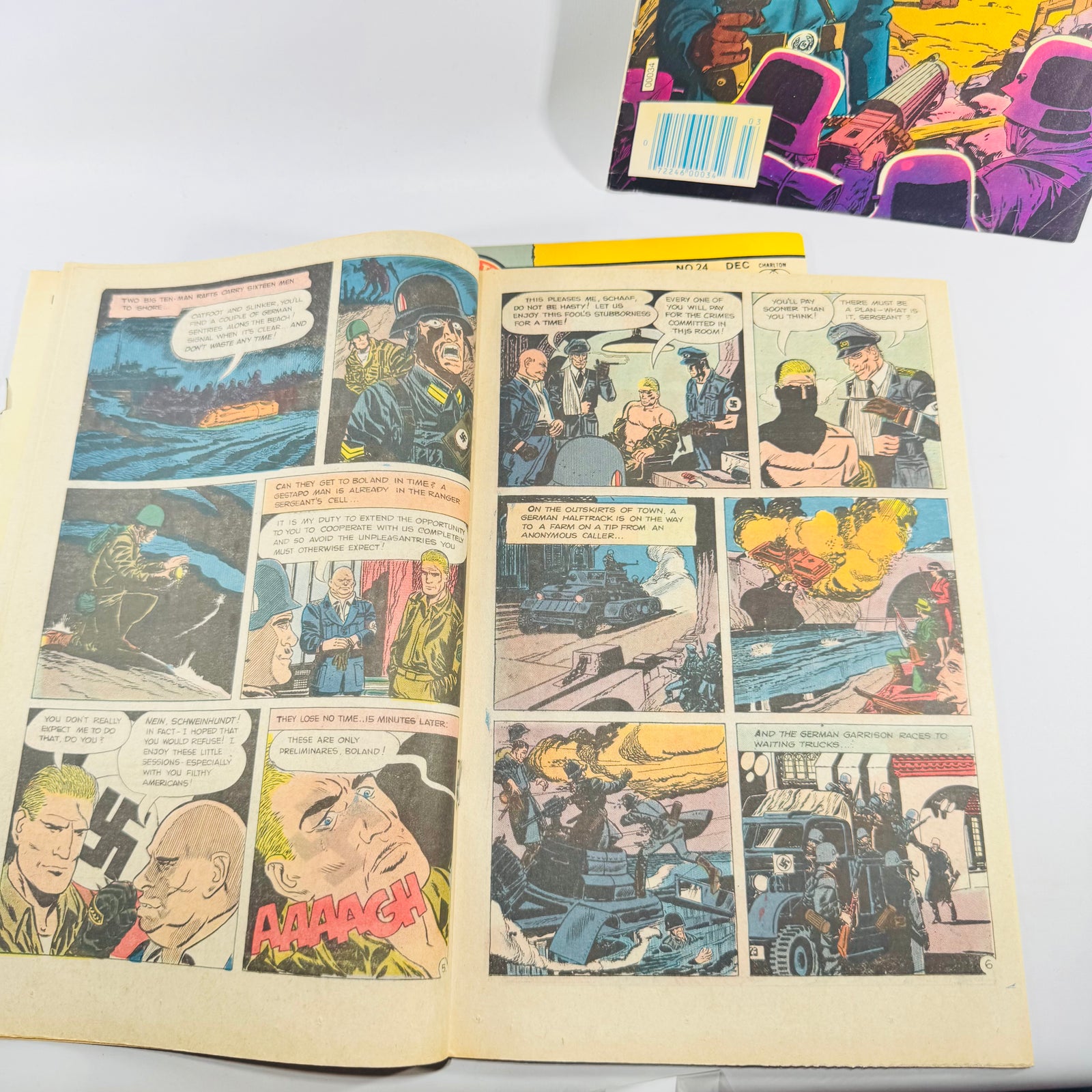 War #24 #37 #38 Charlton Comics 1980 to 1983 Bronze Age Comic Book Lot of 3