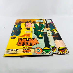 War #24 #37 #38 Charlton Comics 1980 to 1983 Bronze Age Comic Book Lot of 3