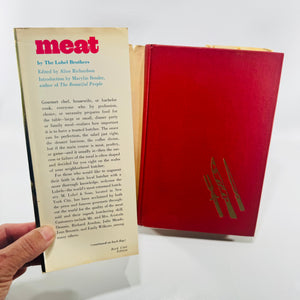 Meat by The Lobel Brothers 1971 Hawthorn Books Hardcover Book Club Edition