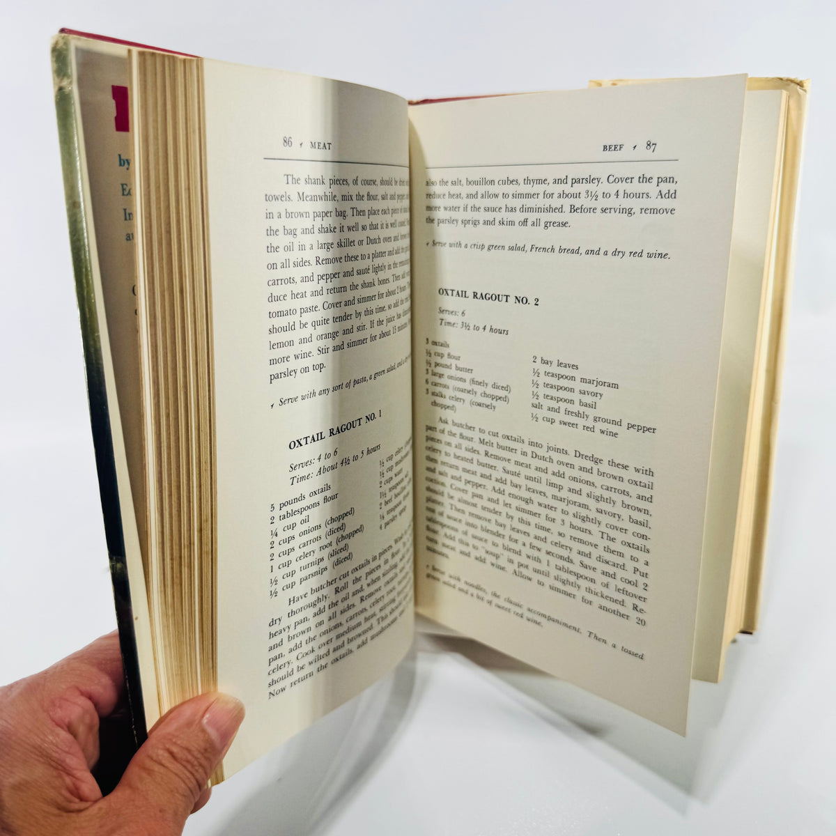 Meat by The Lobel Brothers 1971 Hawthorn Books Hardcover Book Club Edition