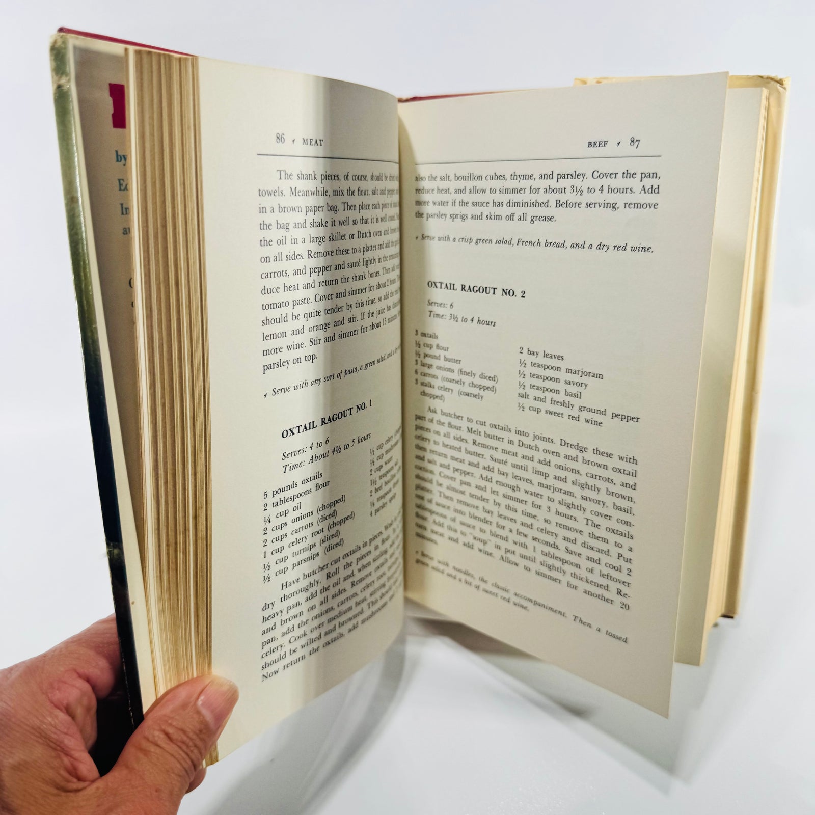 Meat by The Lobel Brothers 1971 Hawthorn Books Hardcover Book Club Edition