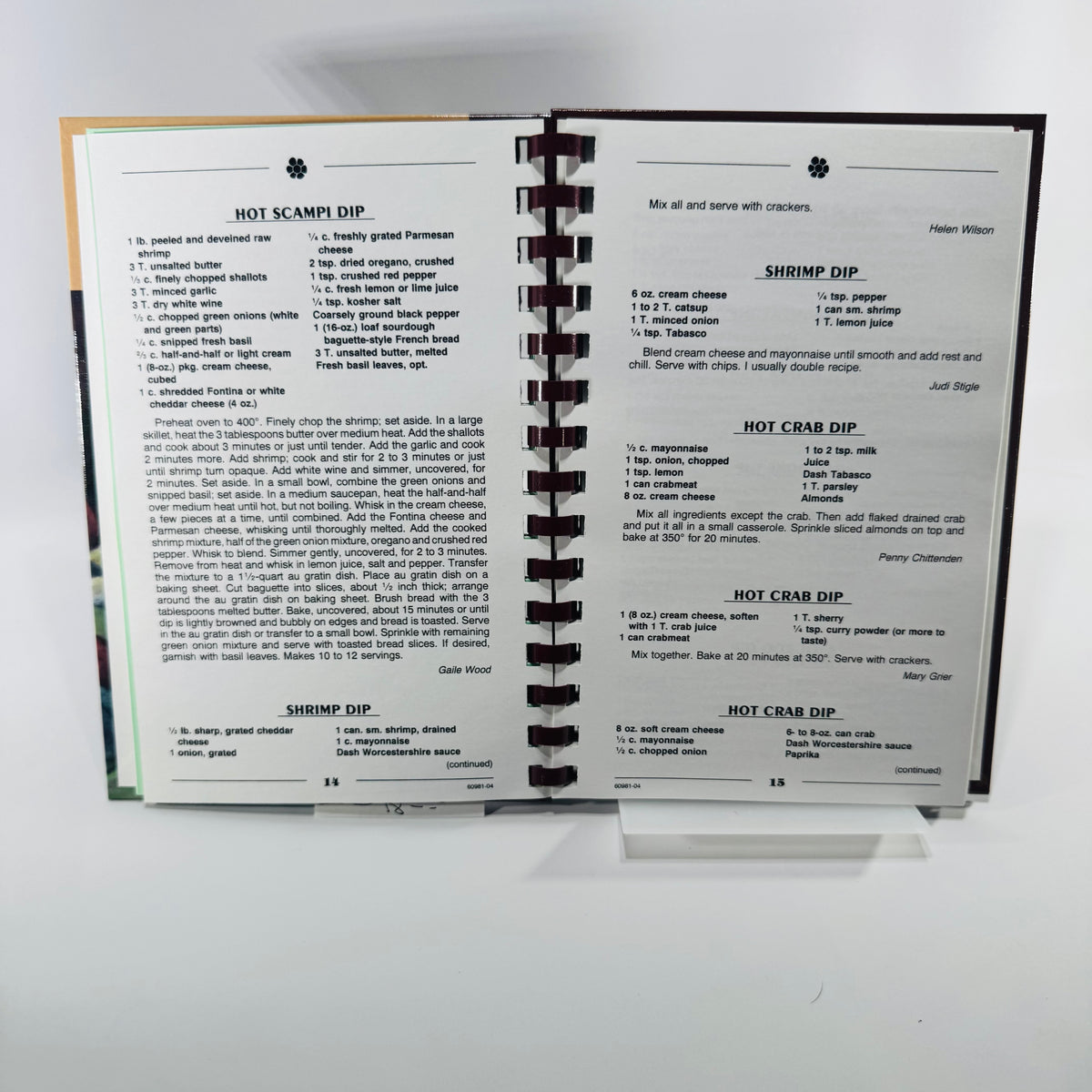 Tasteful Treasures Madison Winter Club 2004 Morris Press Community Cookbook