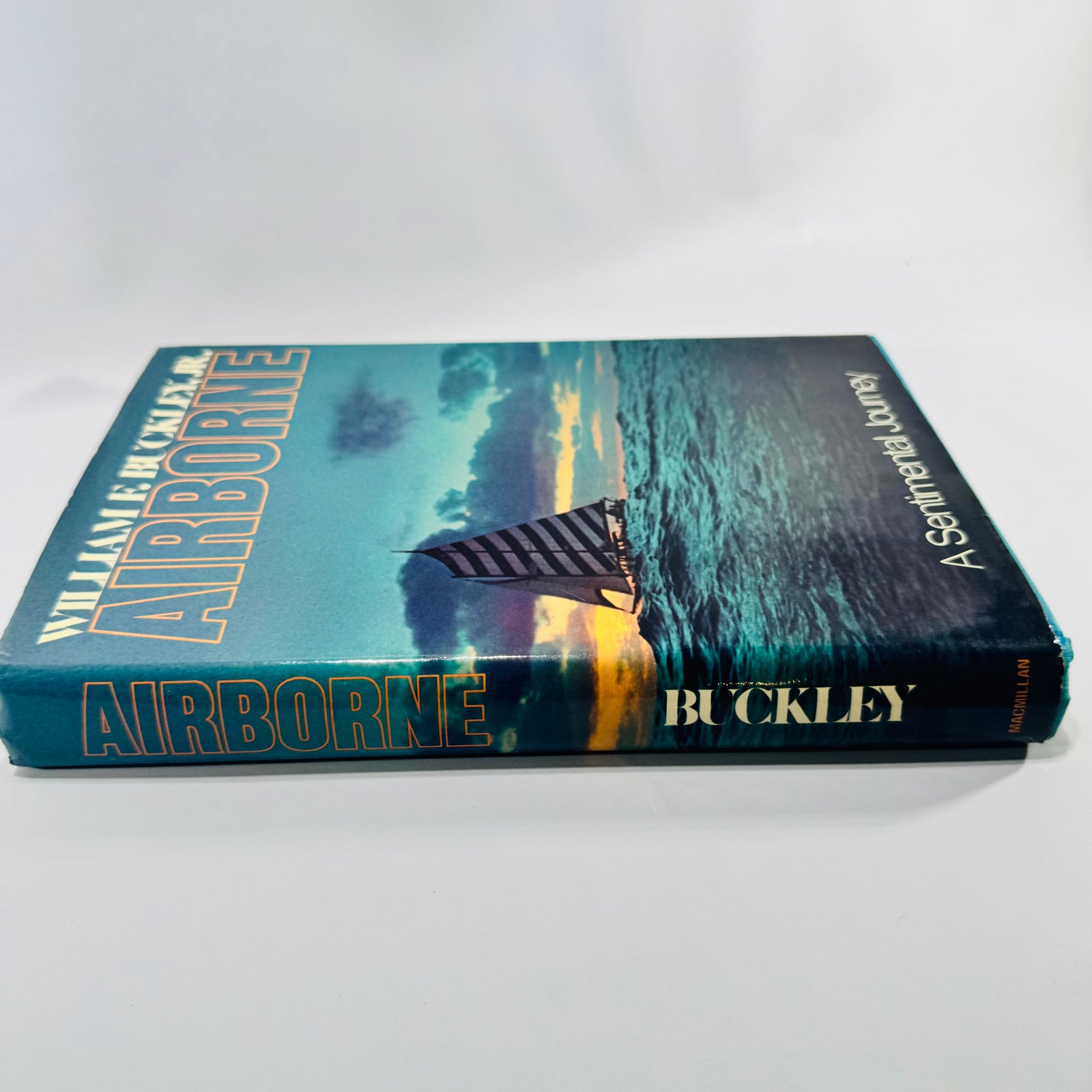 Airborne: A Sentimental Journey by William F. Buckley, Jr. 1976 Macmillan Hardcover Third Printing