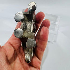 Independent Stove Co Renown Underfeed Stoves Elephant Paperweight Owosso Michigan Cast Iron