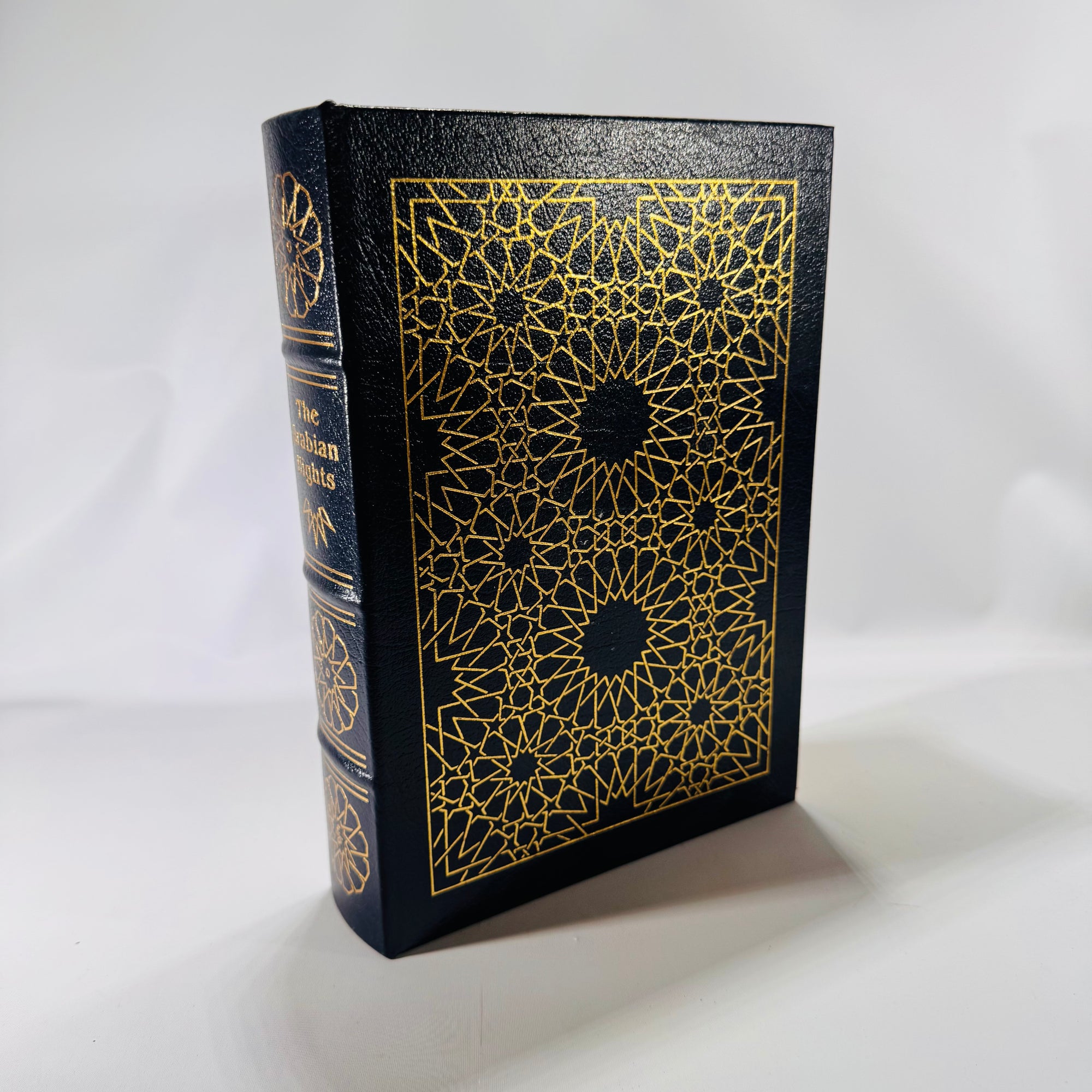 The Arabian Nights by Sir Richard Burton (1981, Easton Press) | Leather-Bound Folklore Classic with Arthur Szyk Illustrations | Folklore Genre