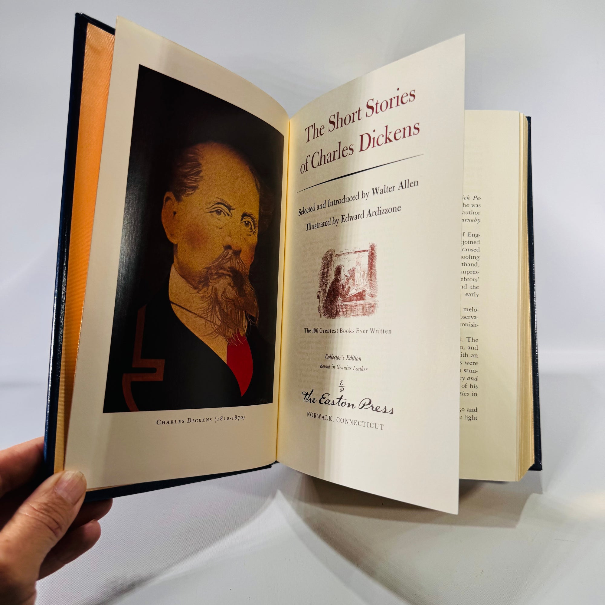Short Stories by Charles Dickens | Easton Press Leather-Bound Collector’s Edition