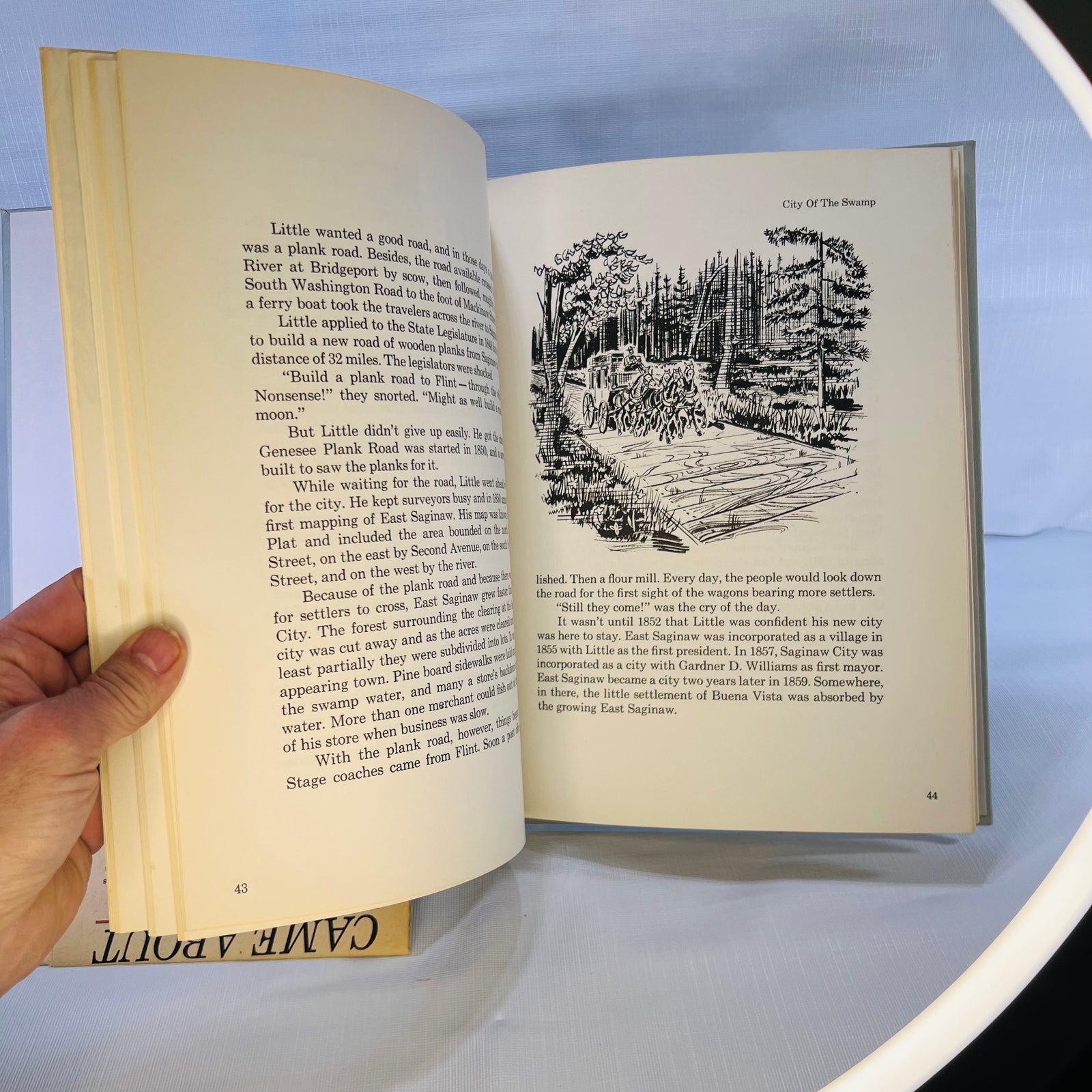 Indians 'Jacks and Pines A History of Saginaw by Stuart D. Gross Illustrated by Ralph A. Misiak 1962