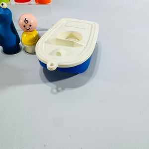 Fisher Price Little People Sesame Street Mixed Lot with Bert Ernie Big Bird Cookie Monster 1970s