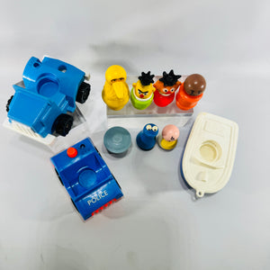 Fisher Price Little People Sesame Street Mixed Lot with Bert Ernie Big Bird Cookie Monster 1970s