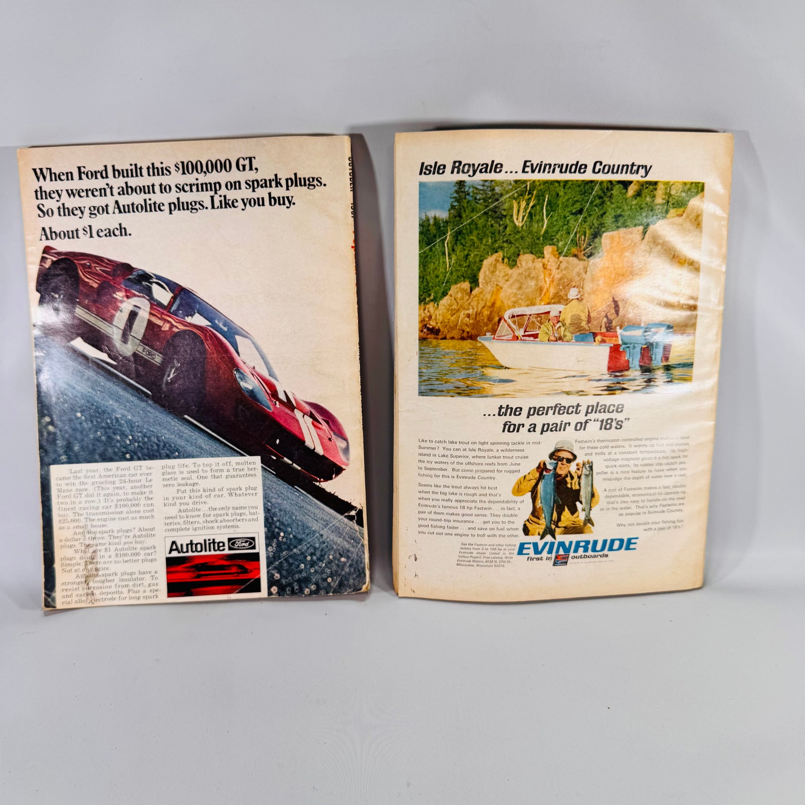 Two Vintage Popular Science Magazines (1967) | UFOs, Copters & The ‘68 Cars | Science, Auto, DIY Features