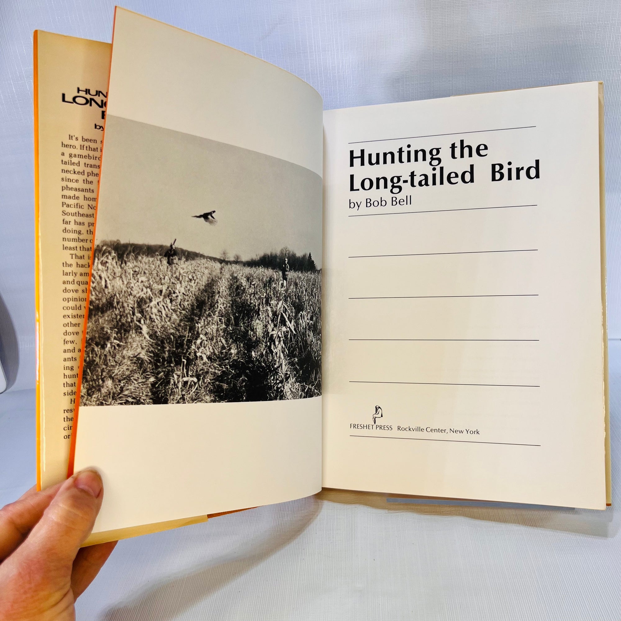 Hunting the Long-Tailed Bird by Bob Bell 1975 Freshet Press