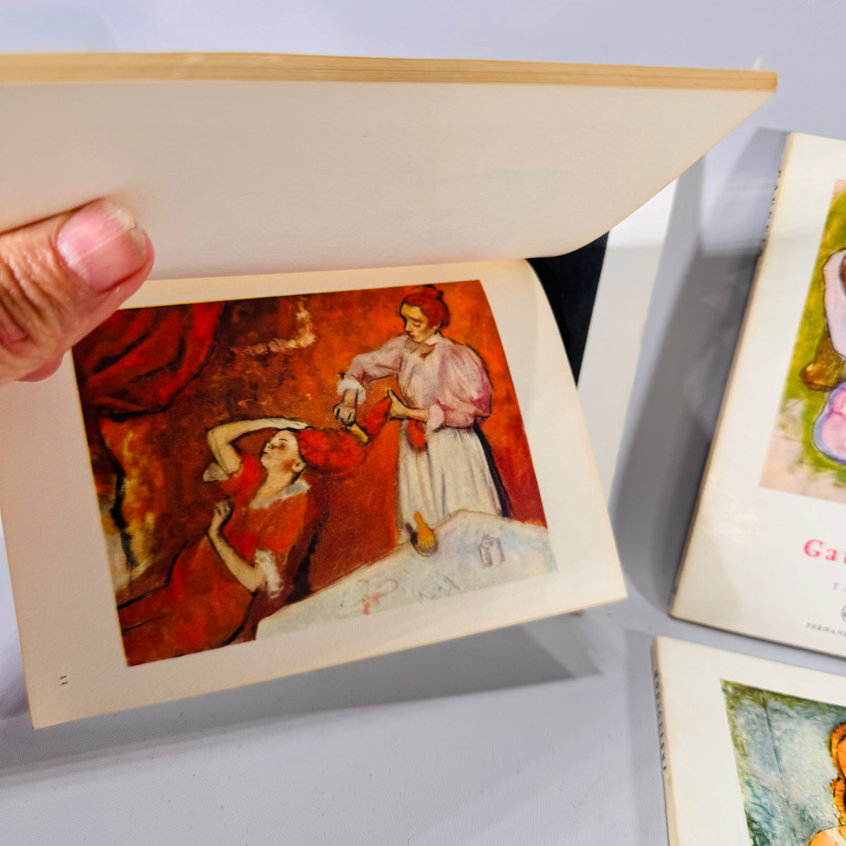 Fernand Hazan Vintage Art Book Set – Goya, Gauguin, Degas, Modigliani (1958–59)