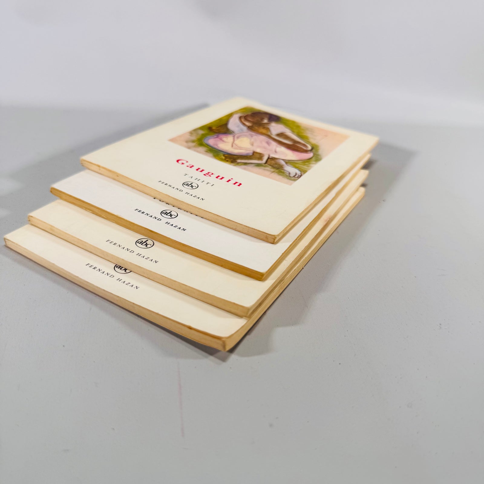 Fernand Hazan Vintage Art Book Set – Goya, Gauguin, Degas, Modigliani (1958–59)