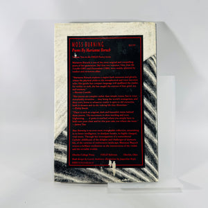 Vintage Poetry Hardcover — Moss Burning (1993) — Marianne Boruch | Oberlin College Press FIELD Poetry Series, Poetry