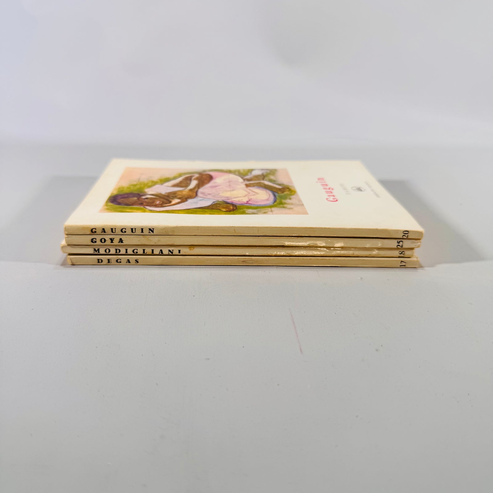 Fernand Hazan Vintage Art Book Set – Goya, Gauguin, Degas, Modigliani (1958–59)