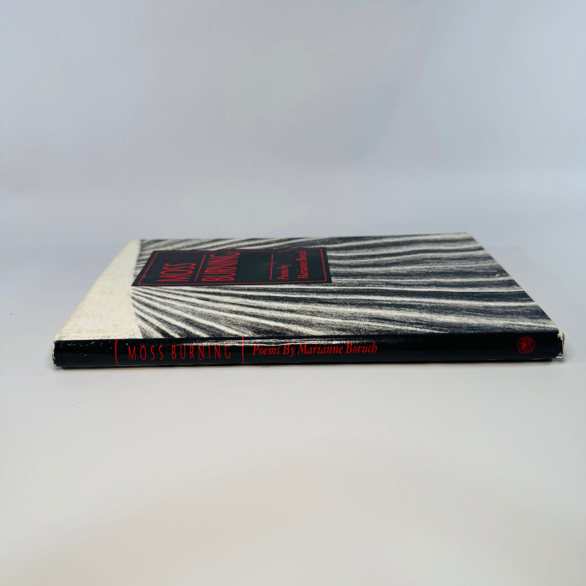 Vintage Poetry Hardcover — Moss Burning (1993) — Marianne Boruch | Oberlin College Press FIELD Poetry Series, Poetry