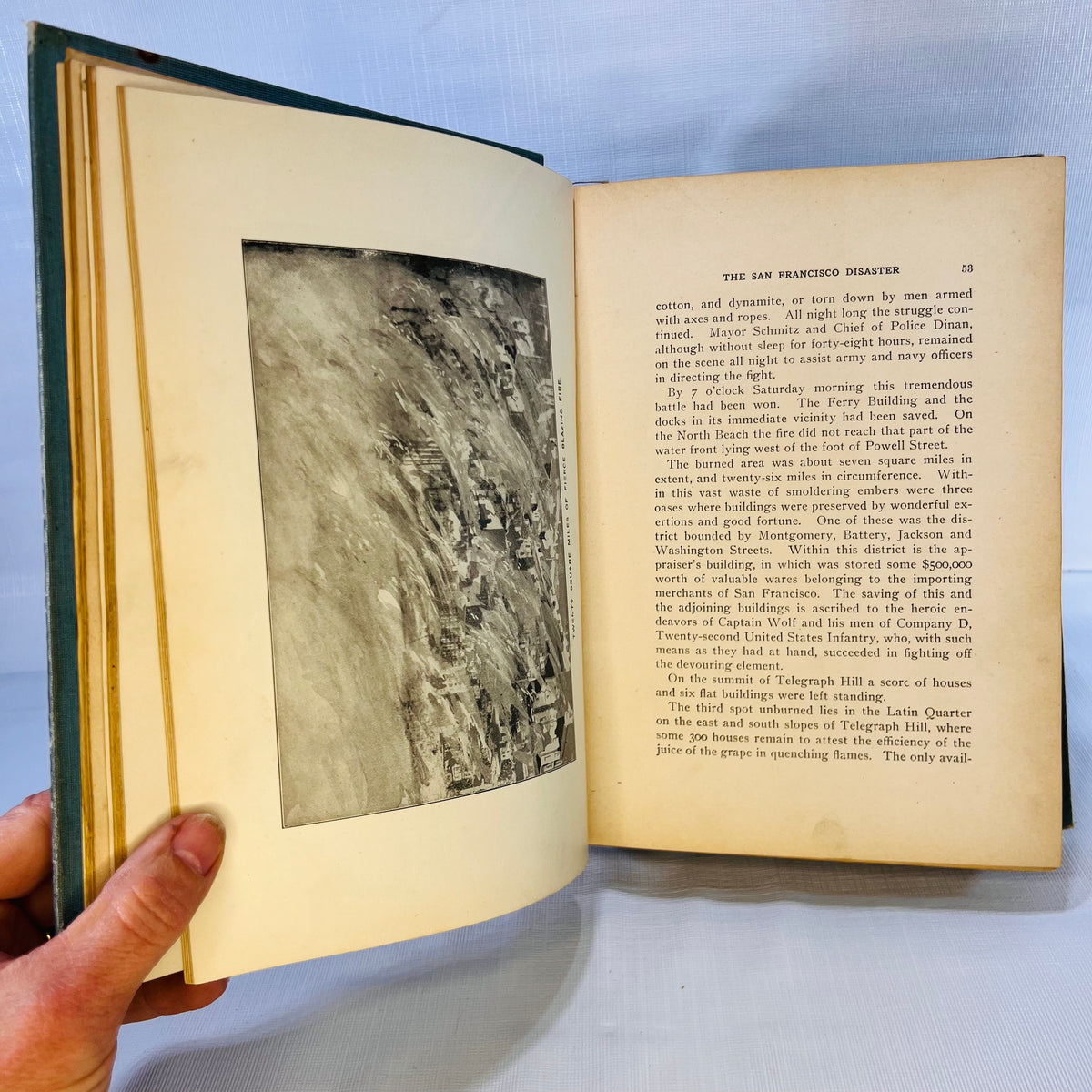 The History of the San Francisco Earthquake and Fire Horror the Complete Story by Charles Eugene Banks 1906