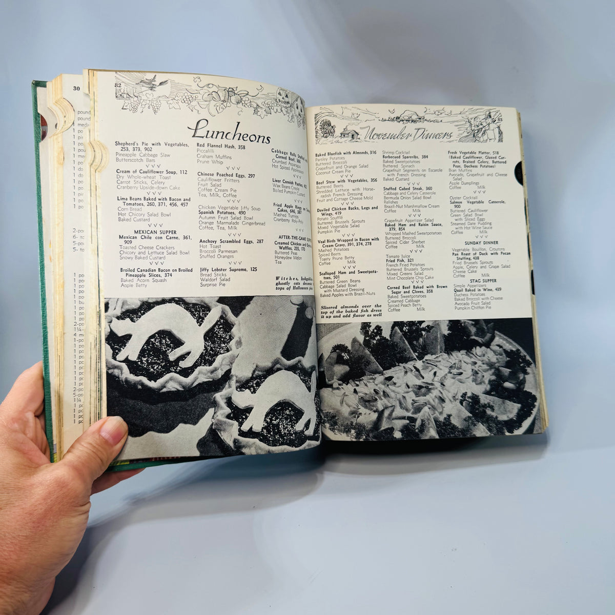 Vintage 1950s Cookbook Hardcover — Culinary Arts Institute Encyclopedic Cookbook (1950) — Ruth Berolzheimer | Thumb-Index Reference, Color Plates,
