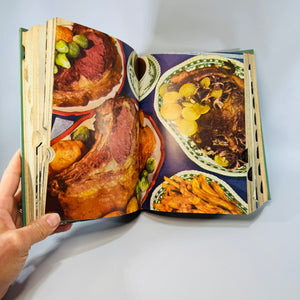 Vintage 1950s Cookbook Hardcover — Culinary Arts Institute Encyclopedic Cookbook (1950) — Ruth Berolzheimer | Thumb-Index Reference, Color Plates,