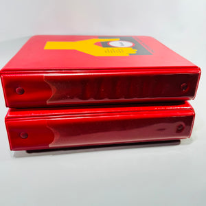 Kodak Photographic Notebook 1960s Eastman Kodak Binder Lot of 2 with Photo Information Booklets