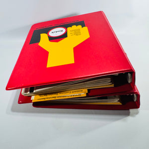 Kodak Photographic Notebook 1960s Eastman Kodak Binder Lot of 2 with Photo Information Booklets