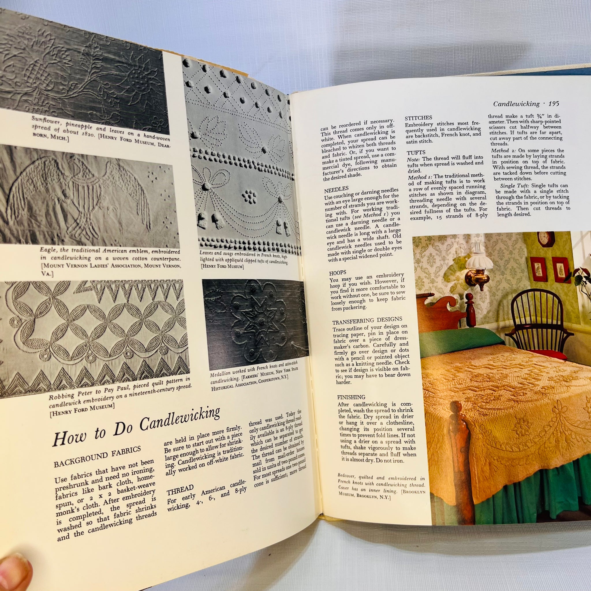 Woman’s Day Book of American Needlework by Rose Wilder 1963 Lane