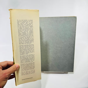 Watercolor Simplified by John Rogers 1962 Reinhold Hardcover with Dust Jacket