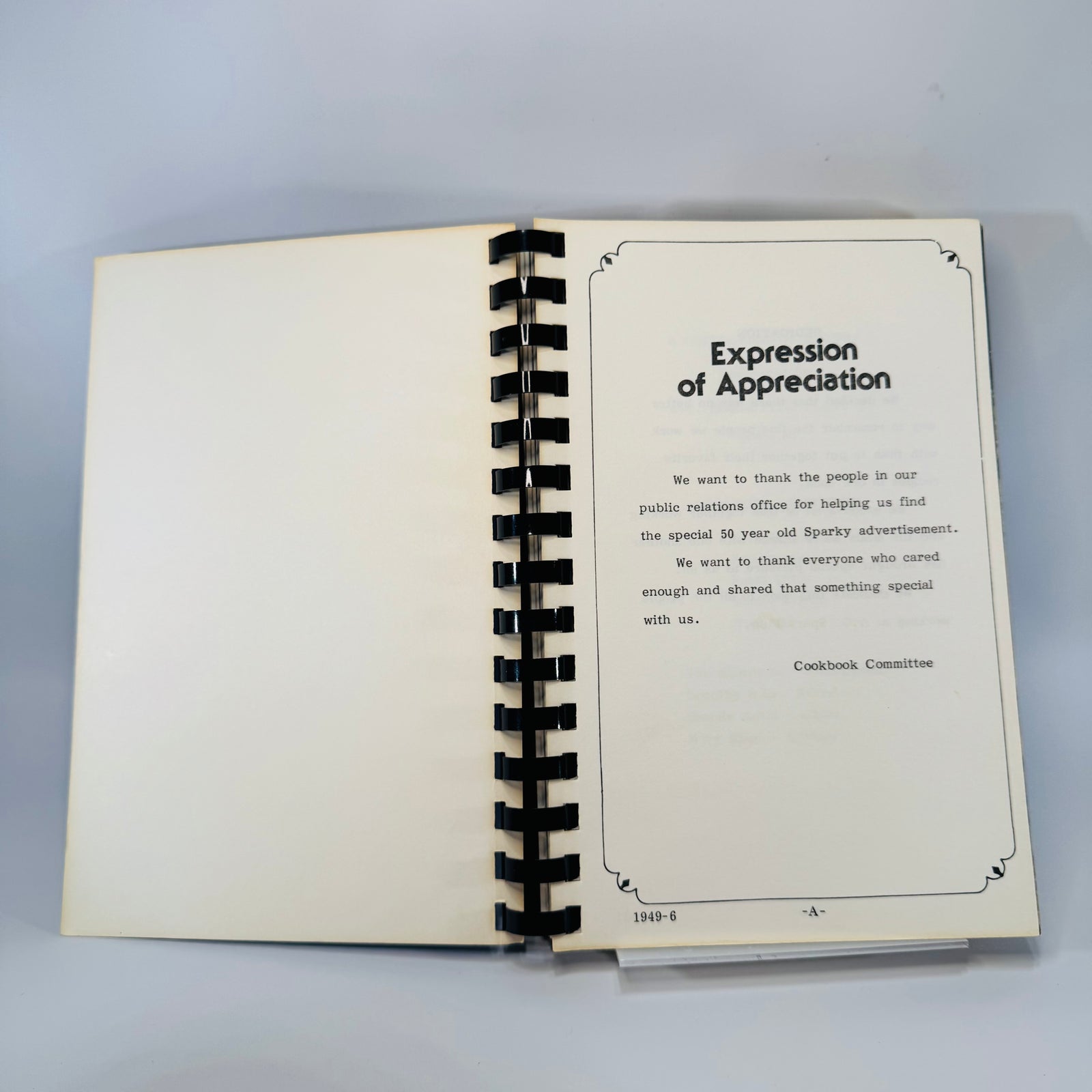 Vintage Community Cookbook Spiral Bound — Good Things From Plant 2 to You (1978) — A.C. Spark Plug Plant 2 Flint MI | AC Delco Workplace Recipes, Community Cookbook