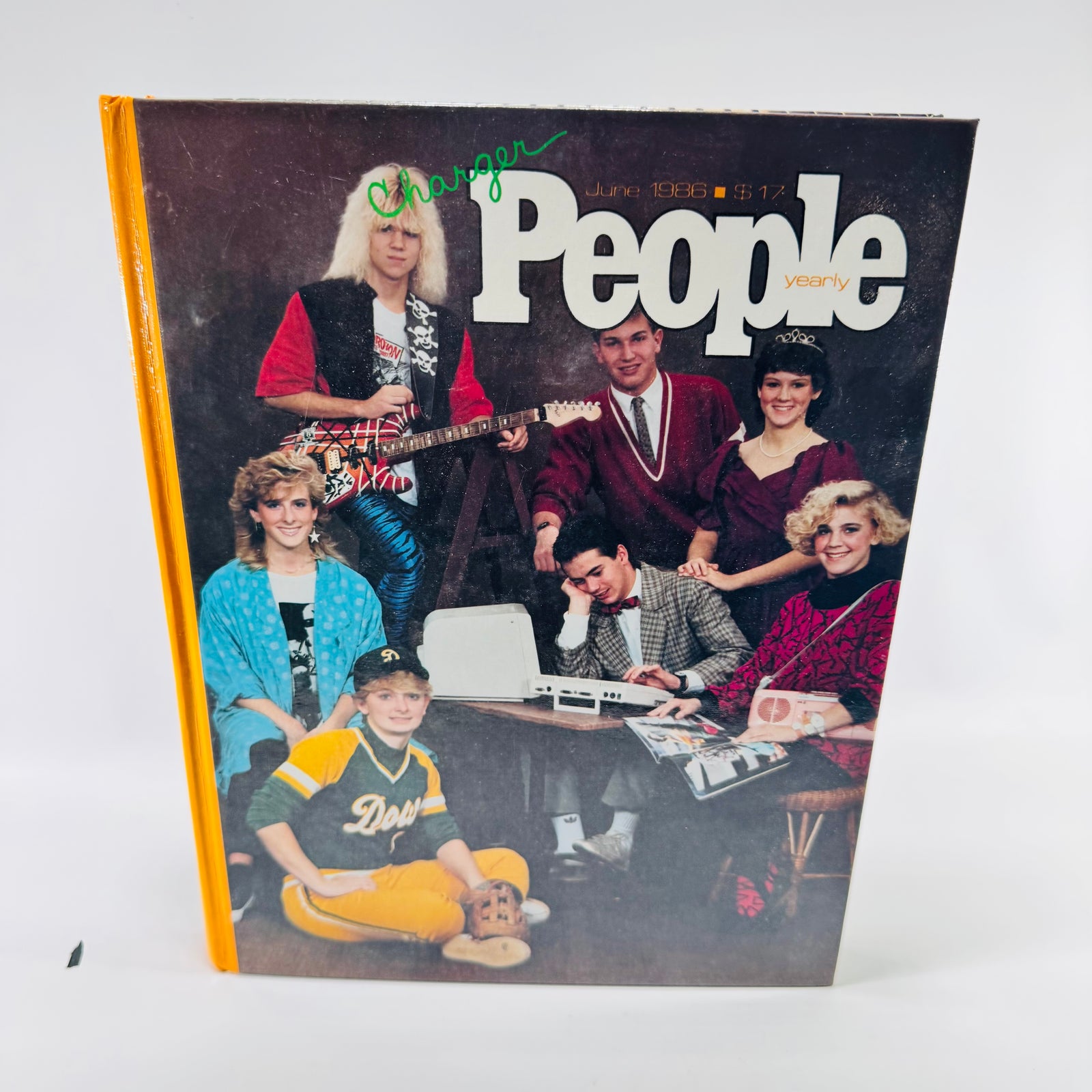 People Yearly 1986 Dow High School Yearbook Midland Michigan, Signed Class Copy