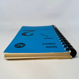 Vintage Community Cookbook Spiral Bound — Good Things From Plant 2 to You (1978) — A.C. Spark Plug Plant 2 Flint MI | AC Delco Workplace Recipes, Community Cookbook