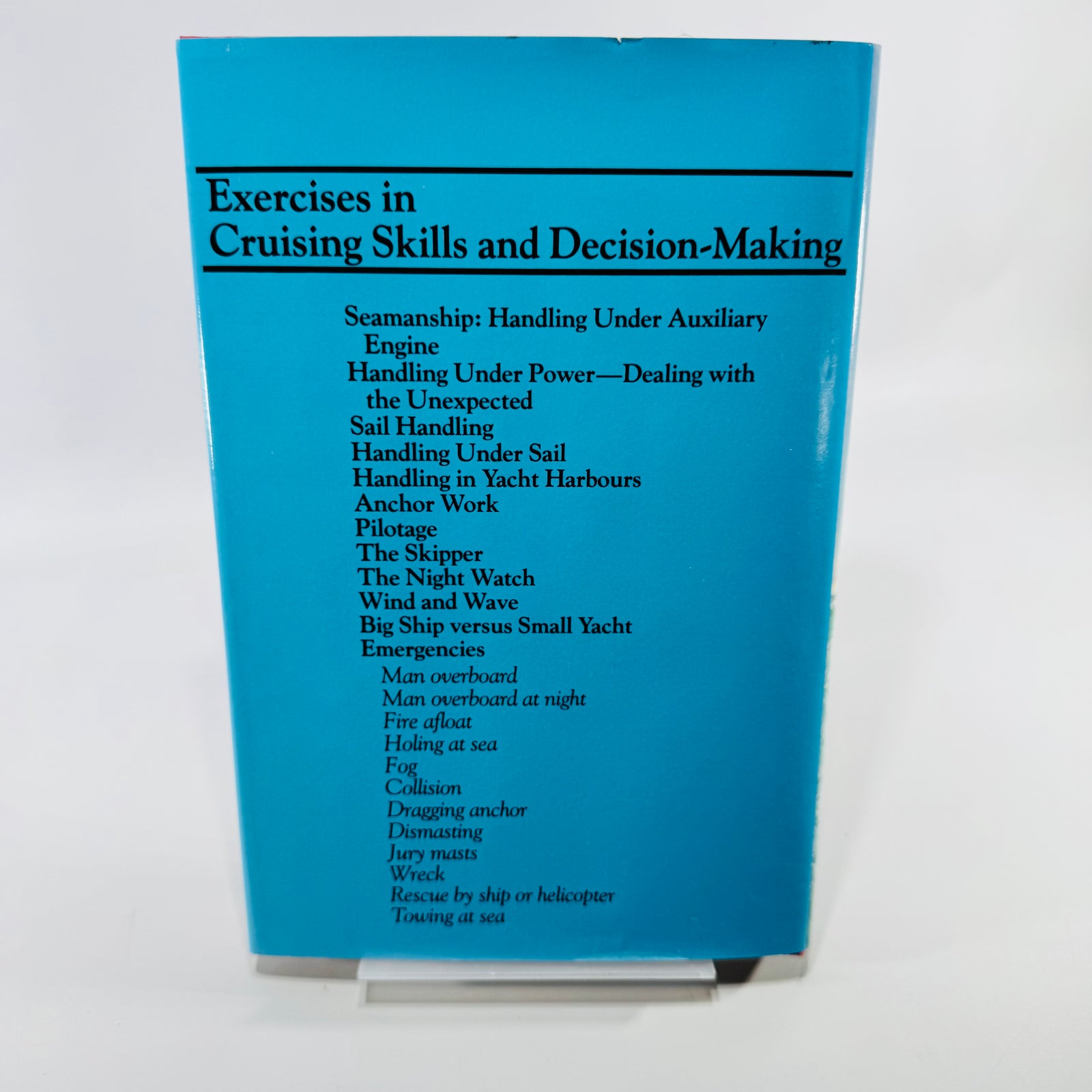 Better Boat Handling by Des Sleightholme 1983 Seven Seas First US Edition Hardcover