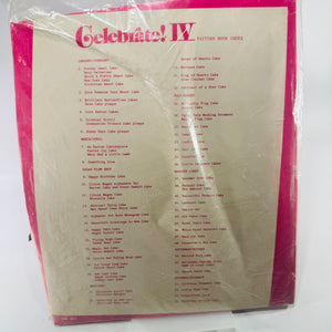 Sugar Plum Pattern Book by Wilton 1972 Sealed Cake Decorating Pattern Portfolio