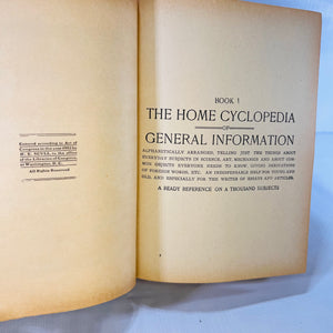 The Home Encyclopedia of Necessary Information 1902 Clarkson & Cooper