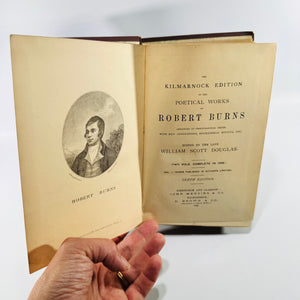 The Kilmarnock Edition of the Poetical Works of Robert Burns 1896 Tenth Edition Edinburgh Glasgow